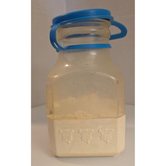 Vintage Fisher-Price Moo Sound Milk Bottle Toy w/ Shapes Preowned - Picture 9 of 11